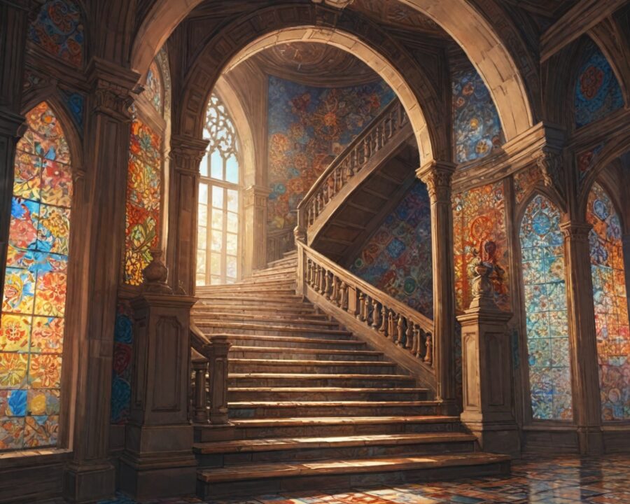 A escadaria Selarón e seu mosaico colorido