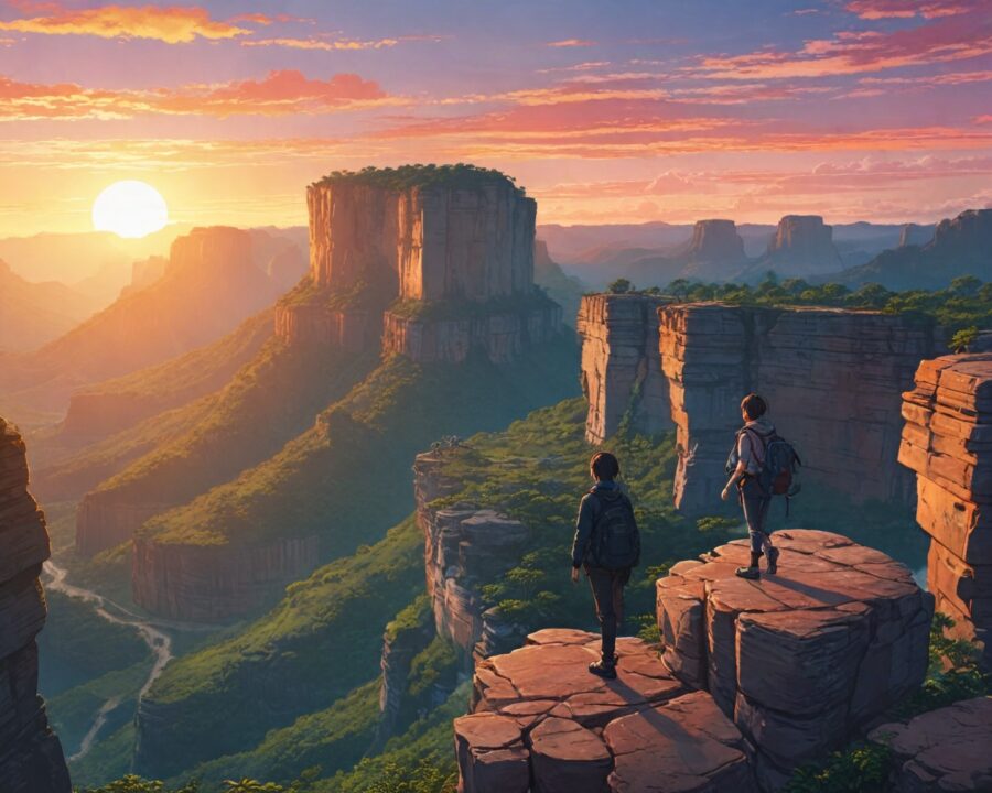 As formações rochosas da Chapada Diamantina