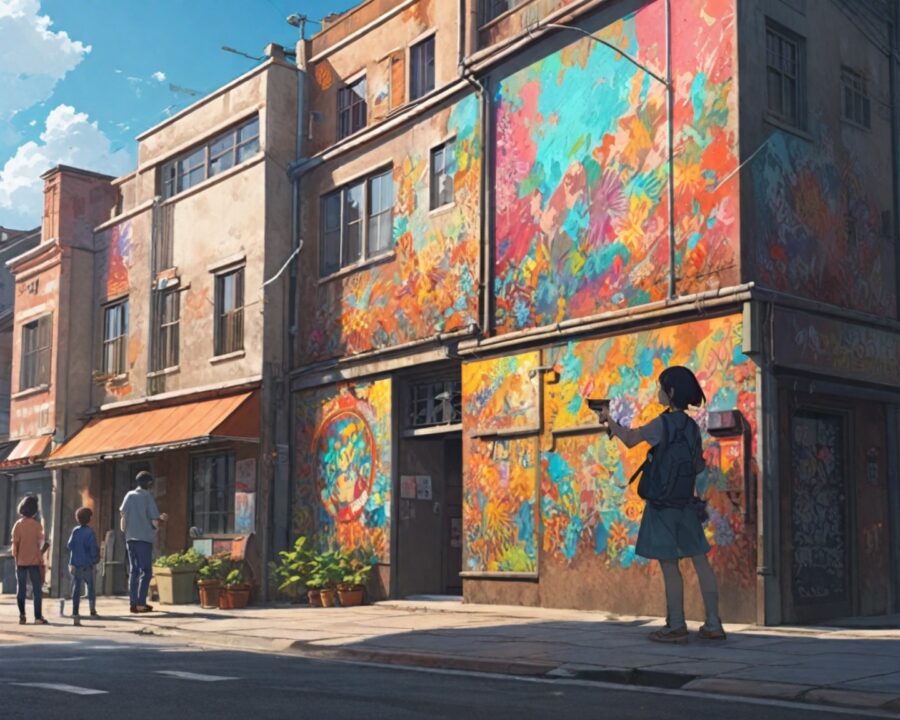 A arte de rua e o grafite como expressão cultural