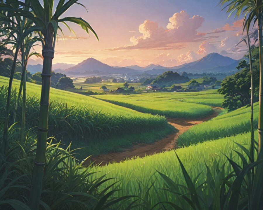 The rise and fall of sugarcane plantations in Brazil