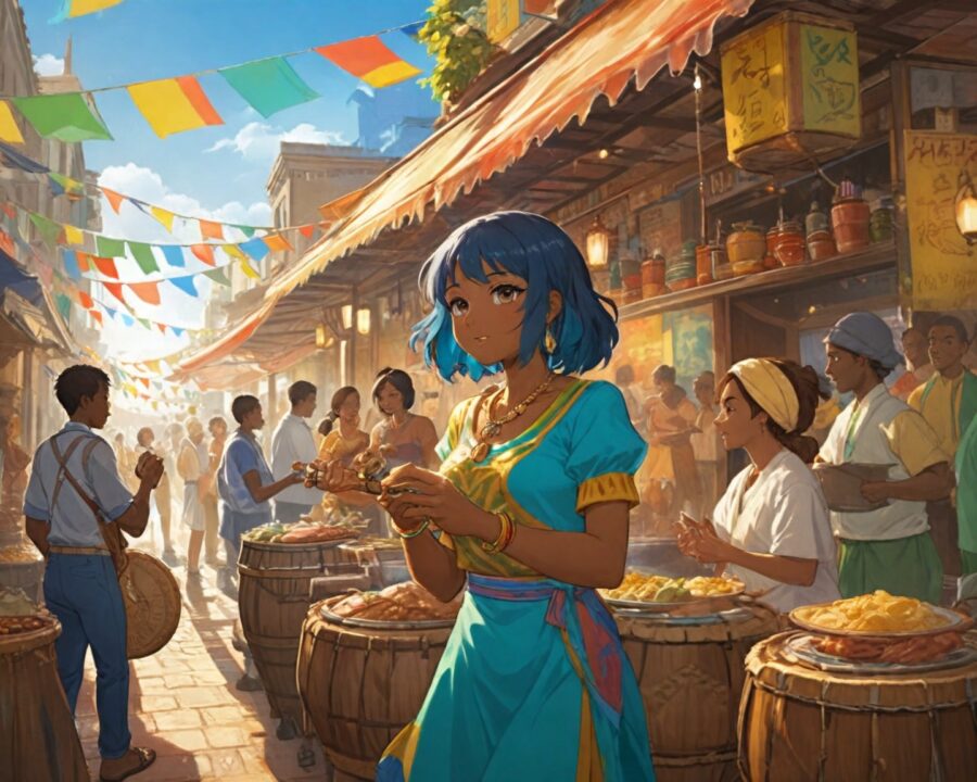 The influence of African culture on Brazil’s music and food